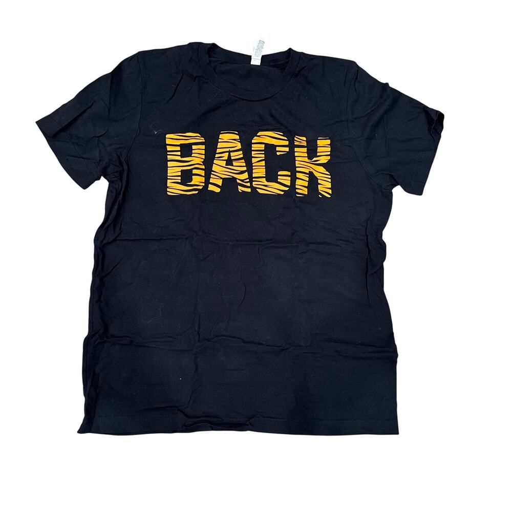 Barstool Sports BACK T-Shirt Mens Large Black Graphic Tee Bella Canvas USA Made